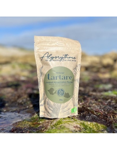 Mélange Tartare Algues Bio de l' Ile De Ré par Algorythme