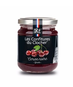 Confiture Artisanale du Clocher à la Cerise Noire