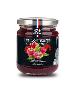 Confiture de Géranium et Framboise, les Confitures du Clocher, Ile De Ré