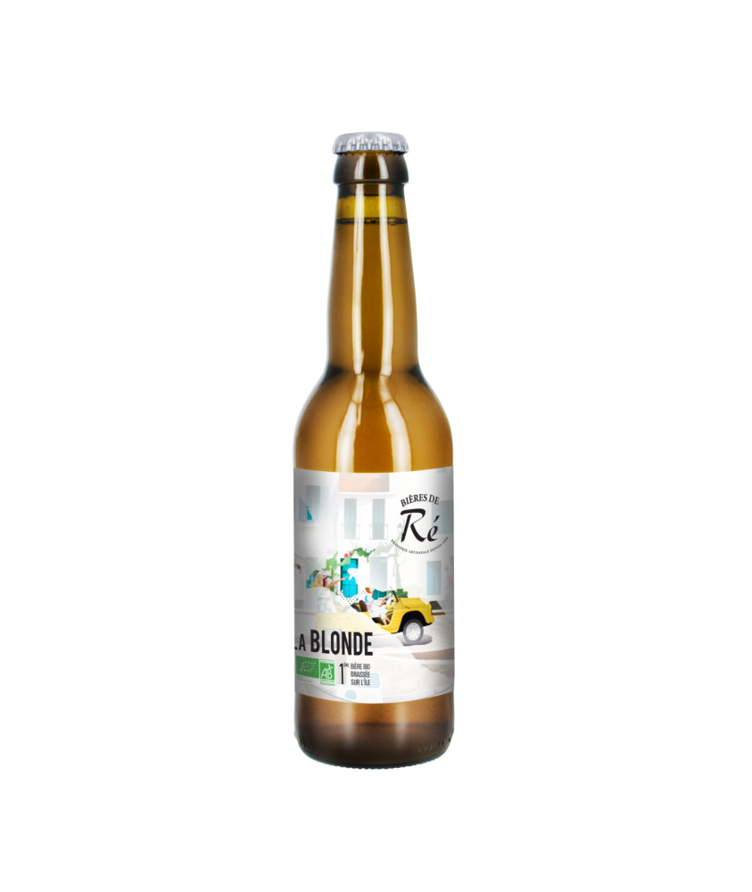 Bière blonde bio artisanale de l' Ile de Ré