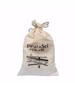 Sachet Toile Fleur De Sel Coopérative Des Sauniers de l'Ile de Ré