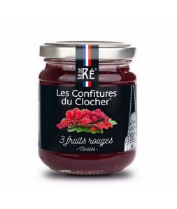 Confiture Du Clocher aux Trois Fruits Rouges