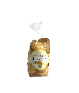 Un Sachet de Palets au Citron, biscuit artisanal de l' Ile de Ré