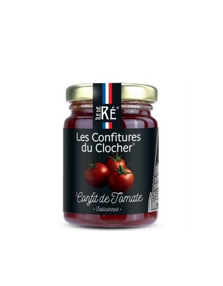 Le Confit de Tomates Salicorne produit par Bertrand Heraudeau, les Confitures Du Clocher