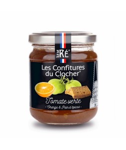 Confiture de Noël aux parfums d' oranges, de tomates vertes et de Pain d ' Epices, du Clocher à Ars en Ré