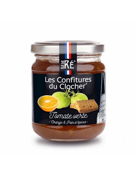 Confiture de Noël aux parfums d' oranges, de tomates vertes et de Pain d ' Epices, du Clocher à Ars en Ré