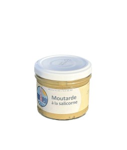 Moutarde Bio de l'Ile De Ré à la Salicorne des marais salants