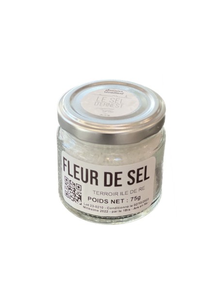 Verrine 75g Fleur de Sel d'Ernest, terroir de l'Ile de Ré