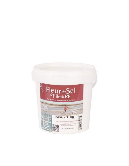 Seau Fleur de Sel des Producteurs de la Coopérative des Sauniers de l' Ile De Ré