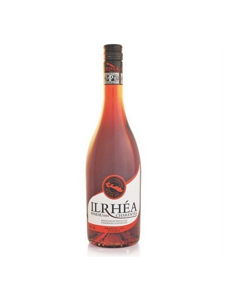 Apéritif Ilrhéa, le pineau rouge (rosé) du terroir de l' Ile de Ré