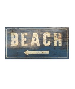 Plaque déco Beach, ambiance bord de mer