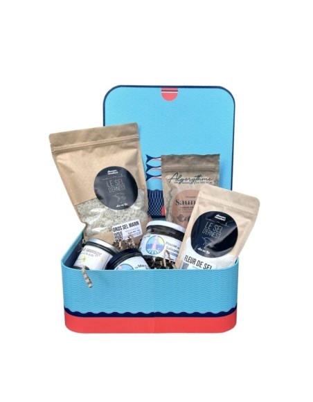 Coffret Composition Cadeau du Saunier de l' Île de Ré - Produits du Marais