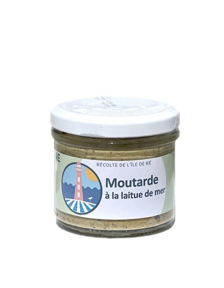 Moutarde Bio de l'Ile De Ré à la Laitue de Mer